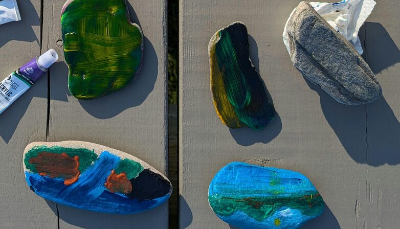 colorful stones