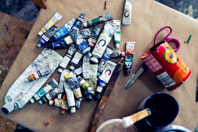 acrylic paints